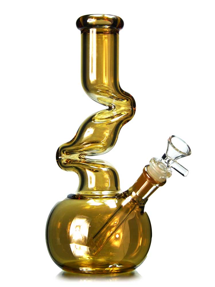 Metallic Zig Zag Bong