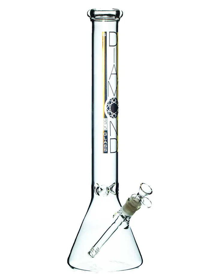 16" Beaker Bong by Diamond Glass