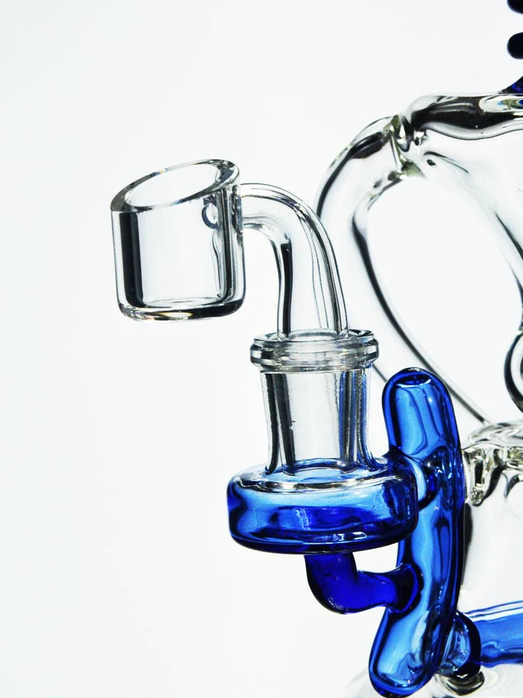 7” Dab Rig with Recycler by Diamond