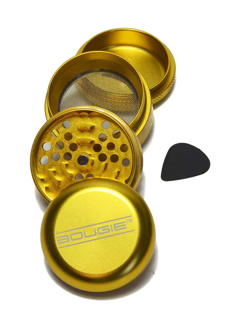 Bougie Glass Grinder With Kief Catcher