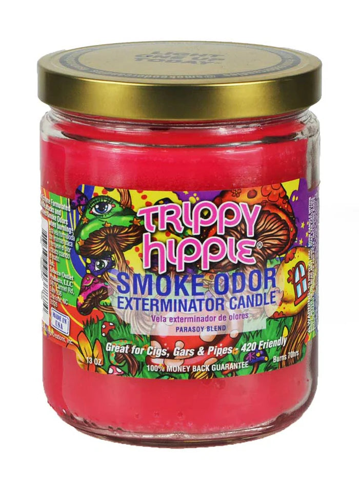 Smoke Odor Extermination Candle - Trippy Hippie