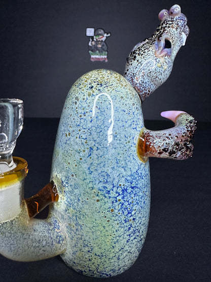 Dino Guardian Glass Bong
