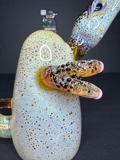 Dino Guardian Glass Bong