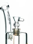 Matrix Perc Bubbler Bong by Bougie Glass