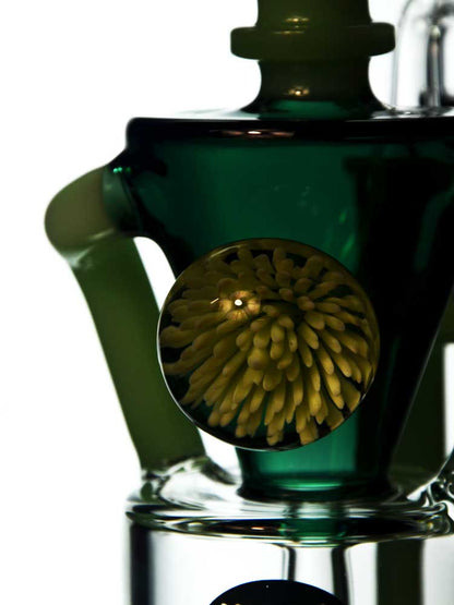 Mega Showerhead Recycler Dab Rig by Toxic