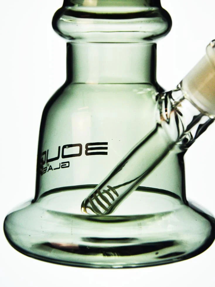 11" Space Gray Bougie Glass Bong