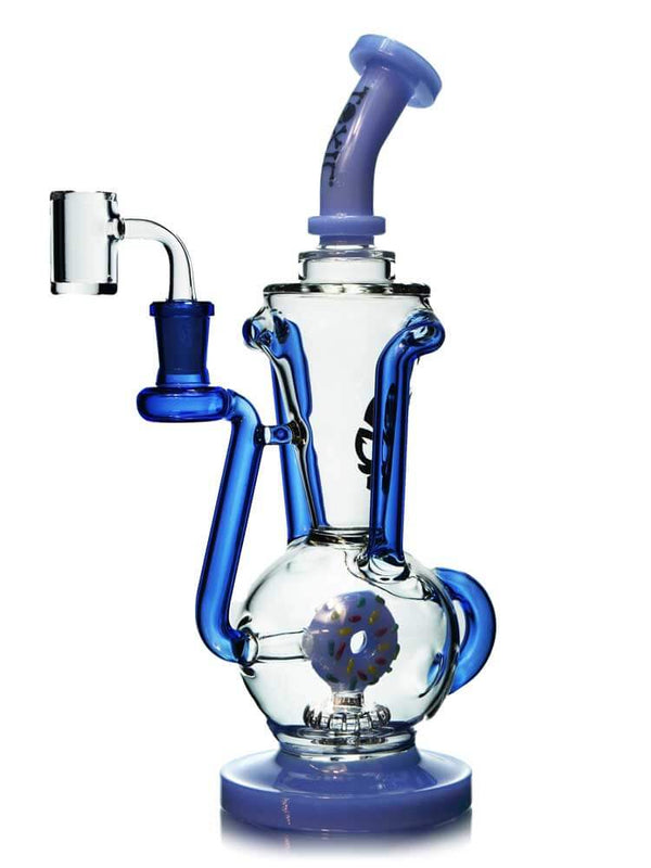 11” Donut Recycler by Toxic Glass
