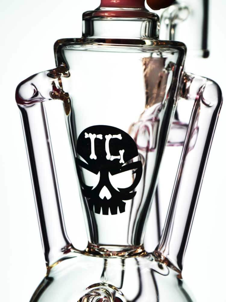 11” Donut Recycler by Toxic Glass