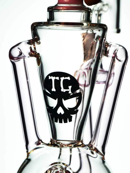 11” Donut Recycler by Toxic Glass