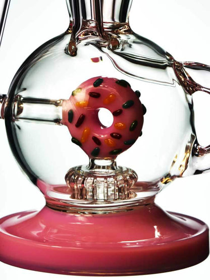 11” Donut Recycler by Toxic Glass