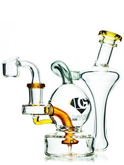 5” Eclipse Recycler by Diamond Glass