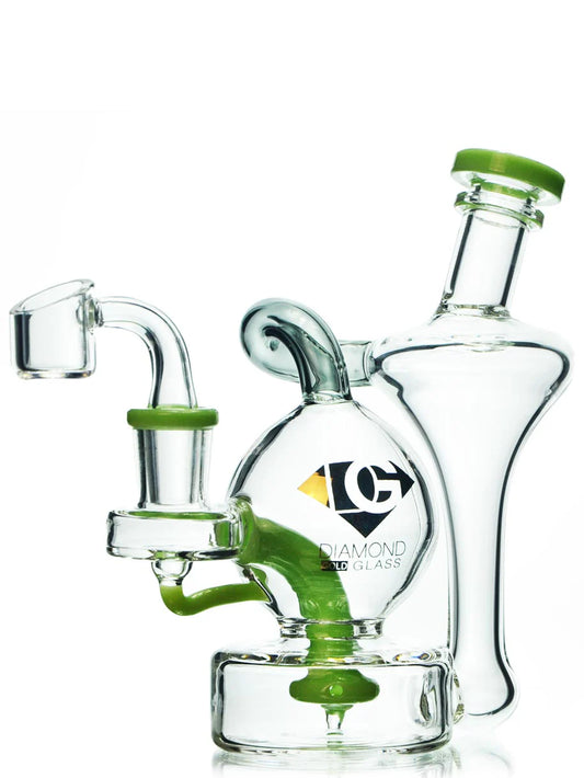5” Eclipse Recycler by Diamond Glass