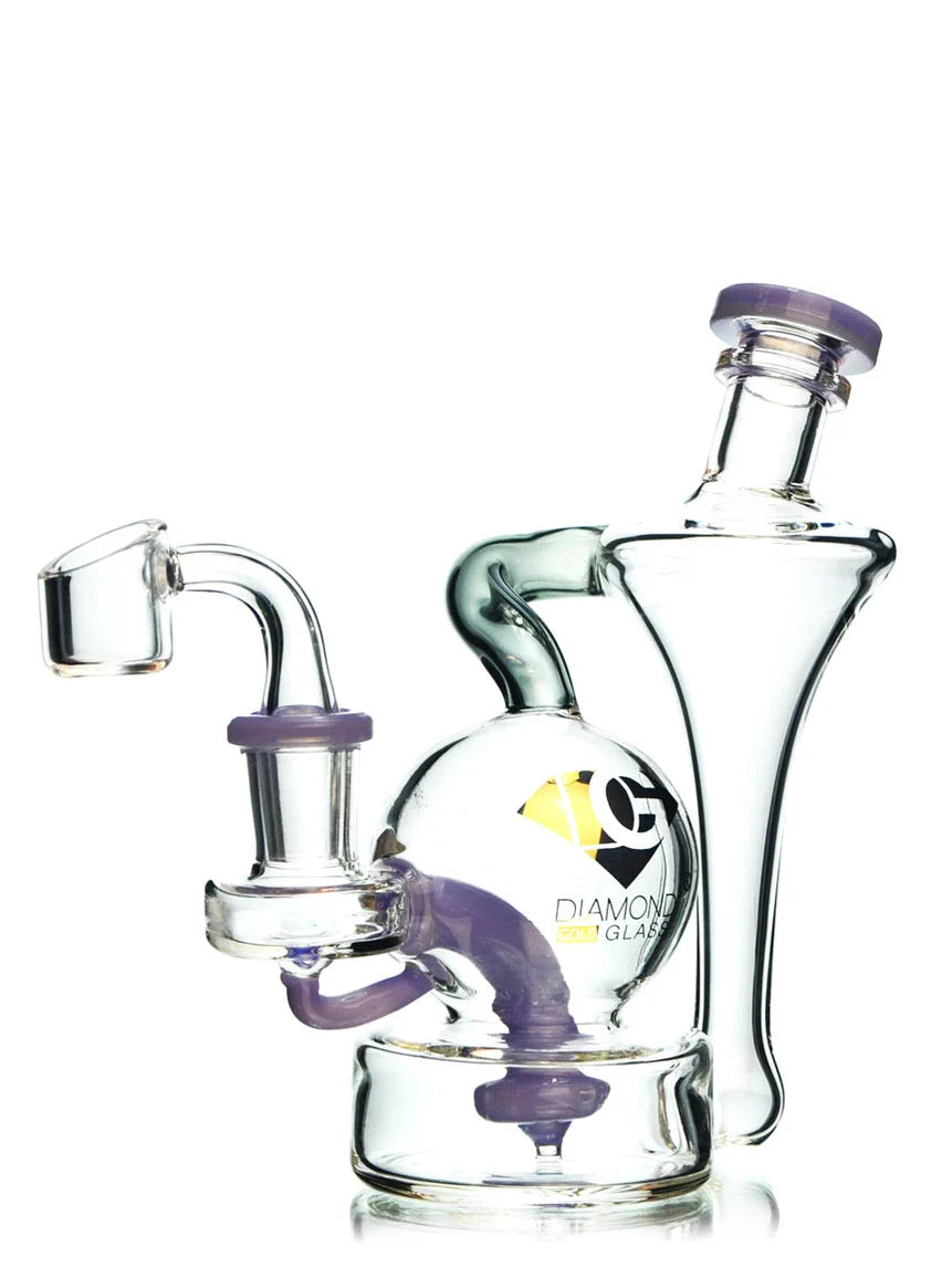 5” Eclipse Recycler by Diamond Glass