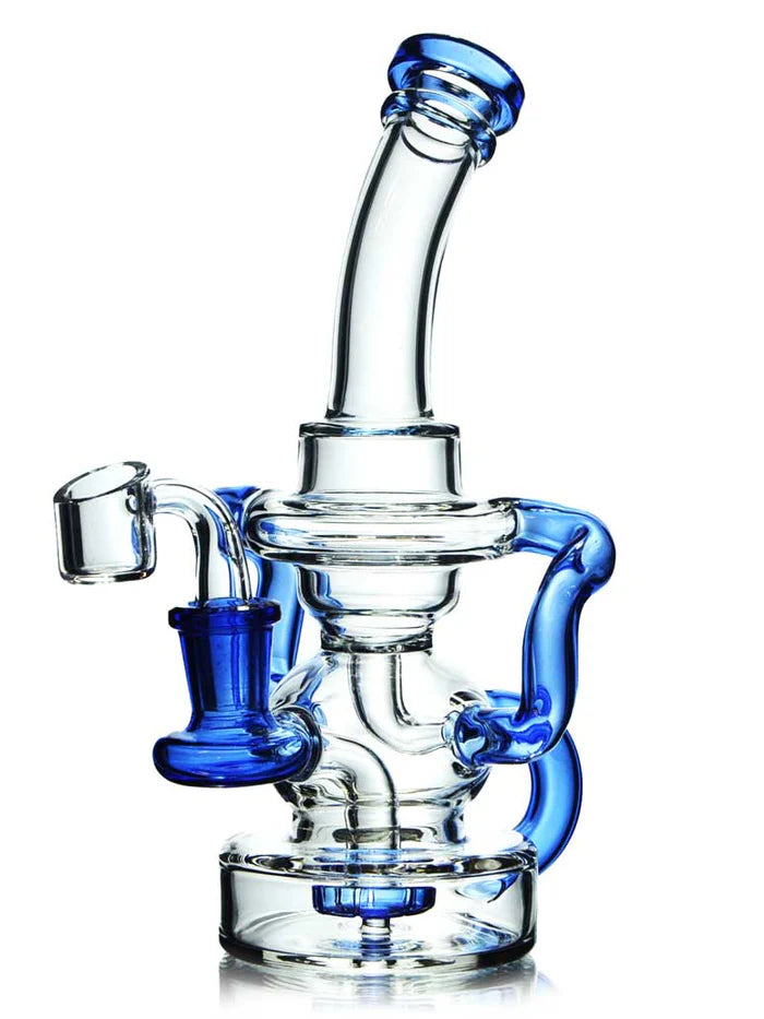 7” Mini Double Recycler Rig