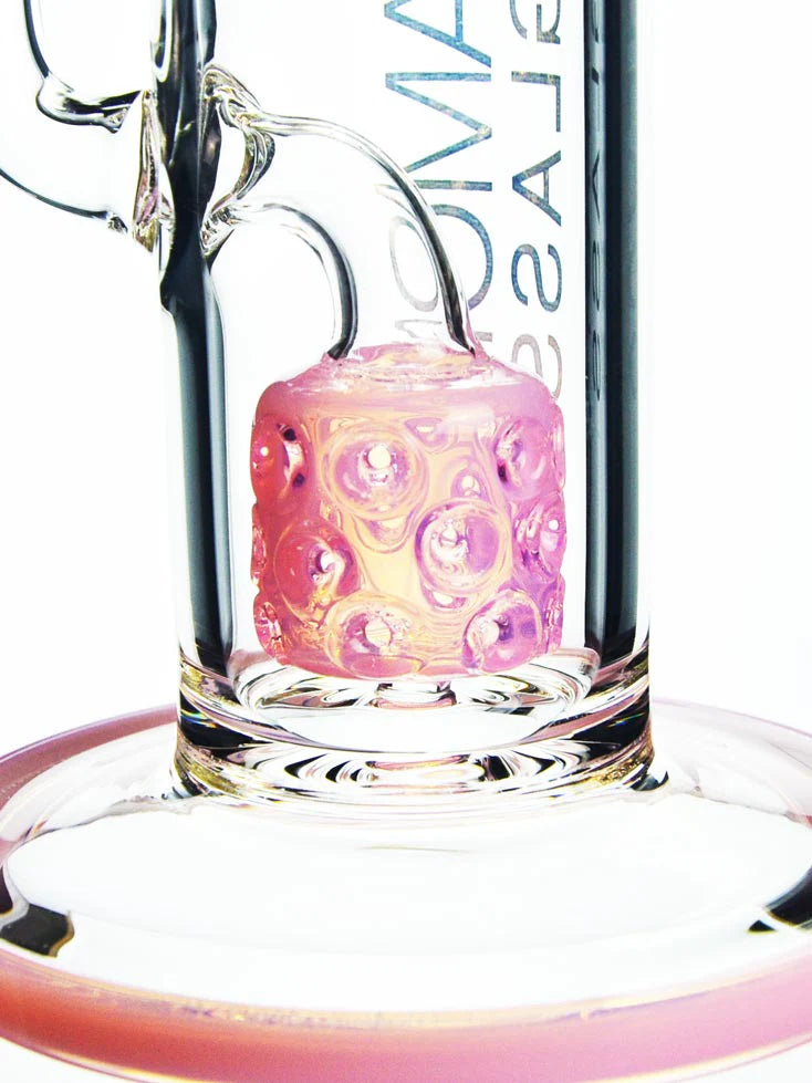 16” Pink Moonrock Bong by Diamond