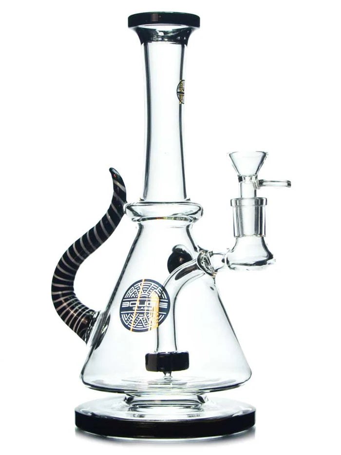 10” Floating Beaker Bong by Bougie Glass