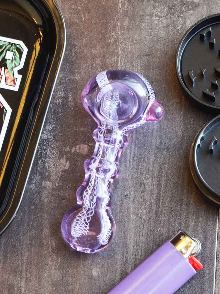 4.5" Purple Haze Pipe