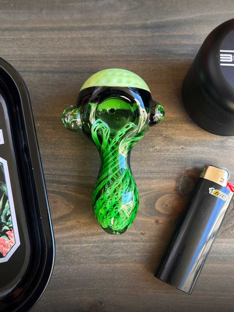 4” Martian Glass Pipe