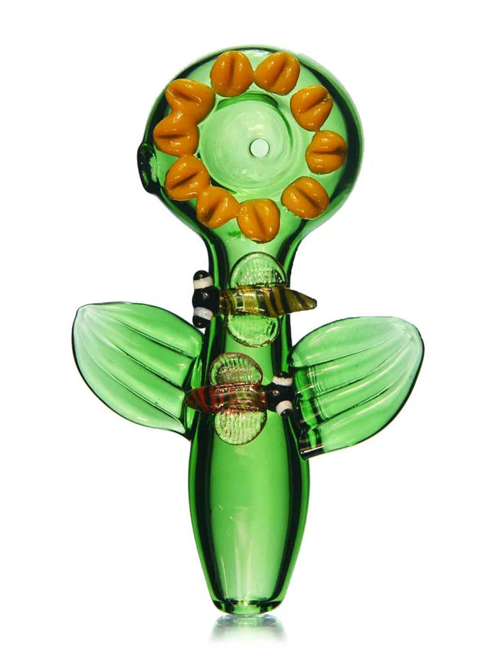 Glass Sunflower Pipe
