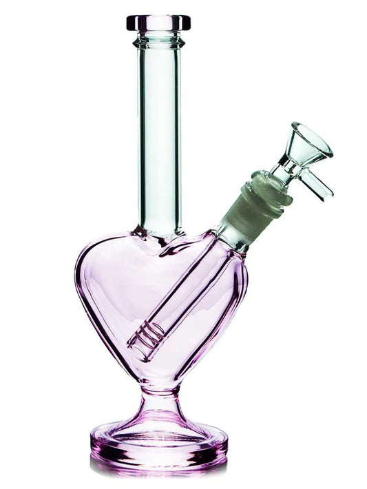 Pink Heart Shaped Bong