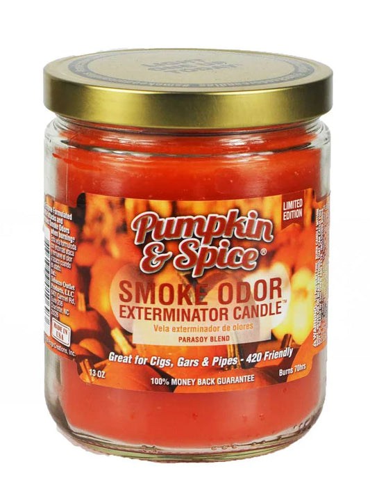 Smoke Odor Extermination Candle - Pumpkin Spice