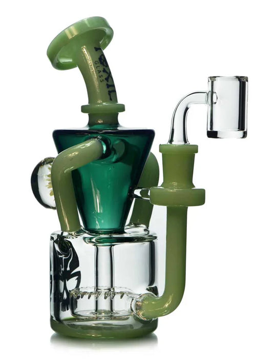 Mega Showerhead Recycler Dab Rig by Toxic